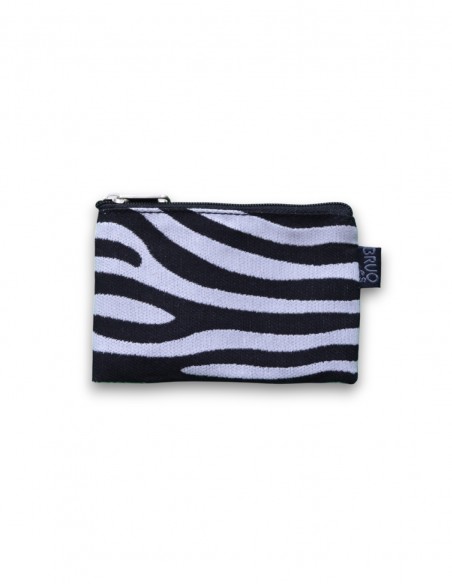 Wallet small, "cebra" black - KO TAO
