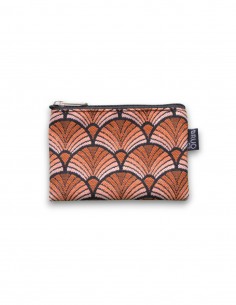 Porte-monnaie mini, "abanik" orange - KO PU