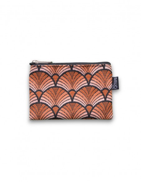 Wallet small, "abanik" orange - KO TAO