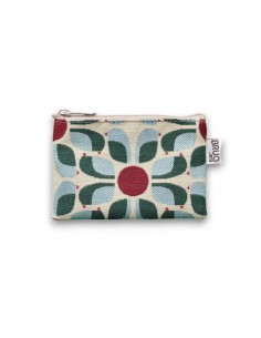 Porte-monnaie mini, "flores" - KO PU