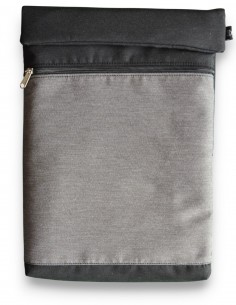 Laptop sleeve, grey/black – BARBADOS