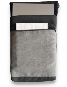 Funda ordenador, gris/negra - BARBADOS 2