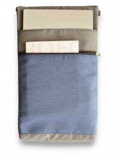Laptop sleeve, blue/grey – BARBADOS 2