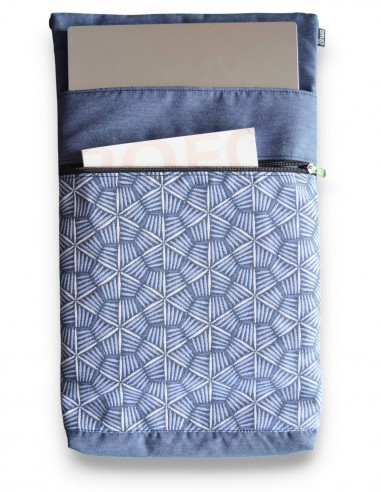 Funda ordenador, "pali" azul open - BARBADOS