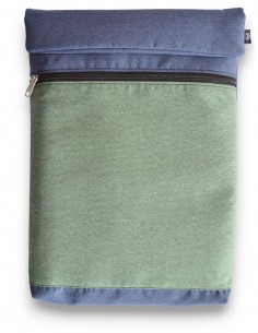 Laptop sleeve, green/blue – BARBADOS
