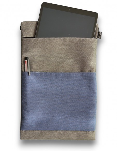 Funda de tauleta blau/gris – CAIMAN