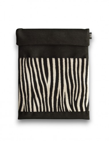 Funda de tauleta "cebra" negra 2 – CAIMAN