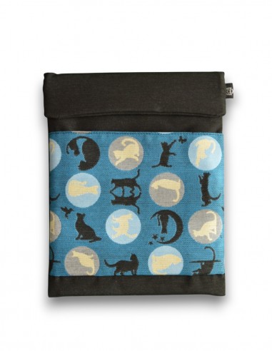 Funda de tauleta "cats" negra 2 – CAIMAN