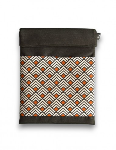 Funda tablet, "rombos" negra 2 - CAIMAN