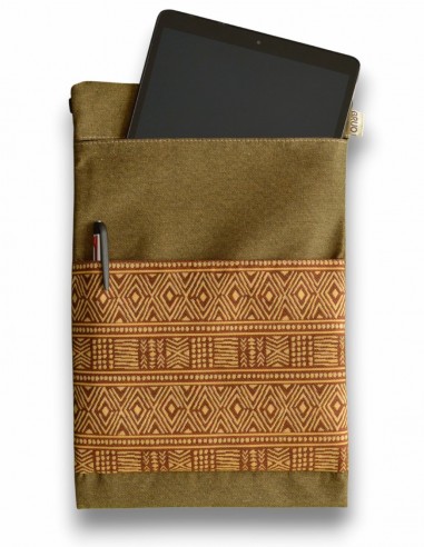 Funda de tauleta "etnic" mostassa – CAIMAN